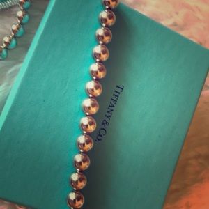 Tiffany Sterling Silver Ball necklace.